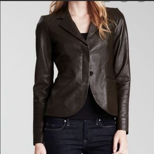 Gorgeous Brown Genuine Leather Jacket sz Small/P